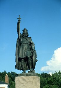 Statue av Alfred den store (849-99) (bilde) (se også 2367)